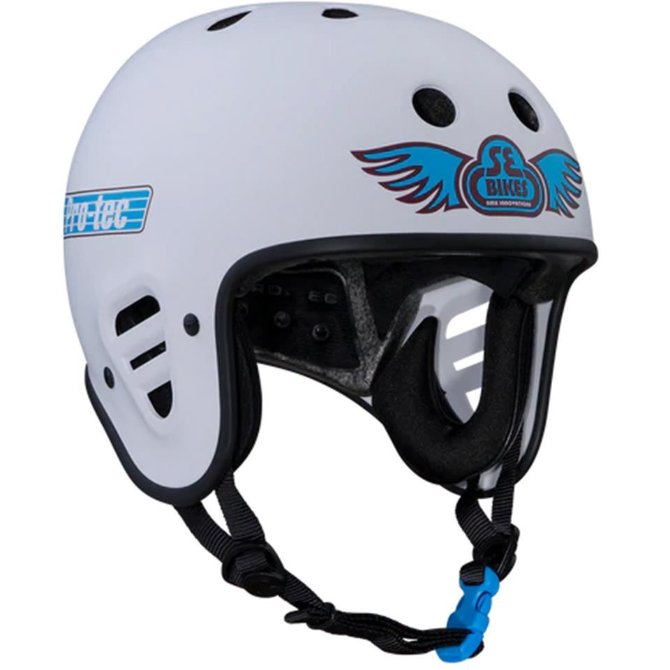 Pro-Tec SE Bikes Full Cut Helmet - White (Certified) X-Large