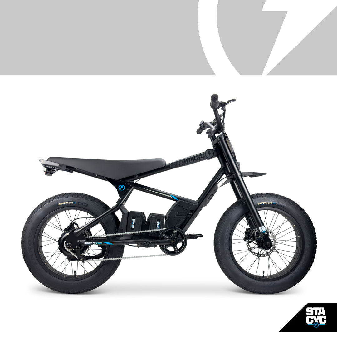 Stacyc 20" HDRIVE - Black Ebike