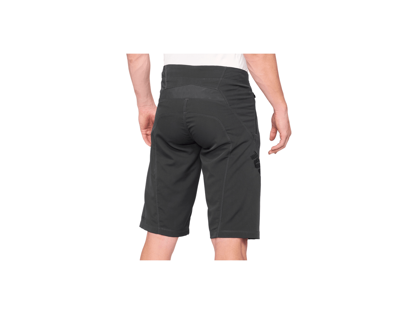 100% Airmatic Men's Short Grey/Black 30