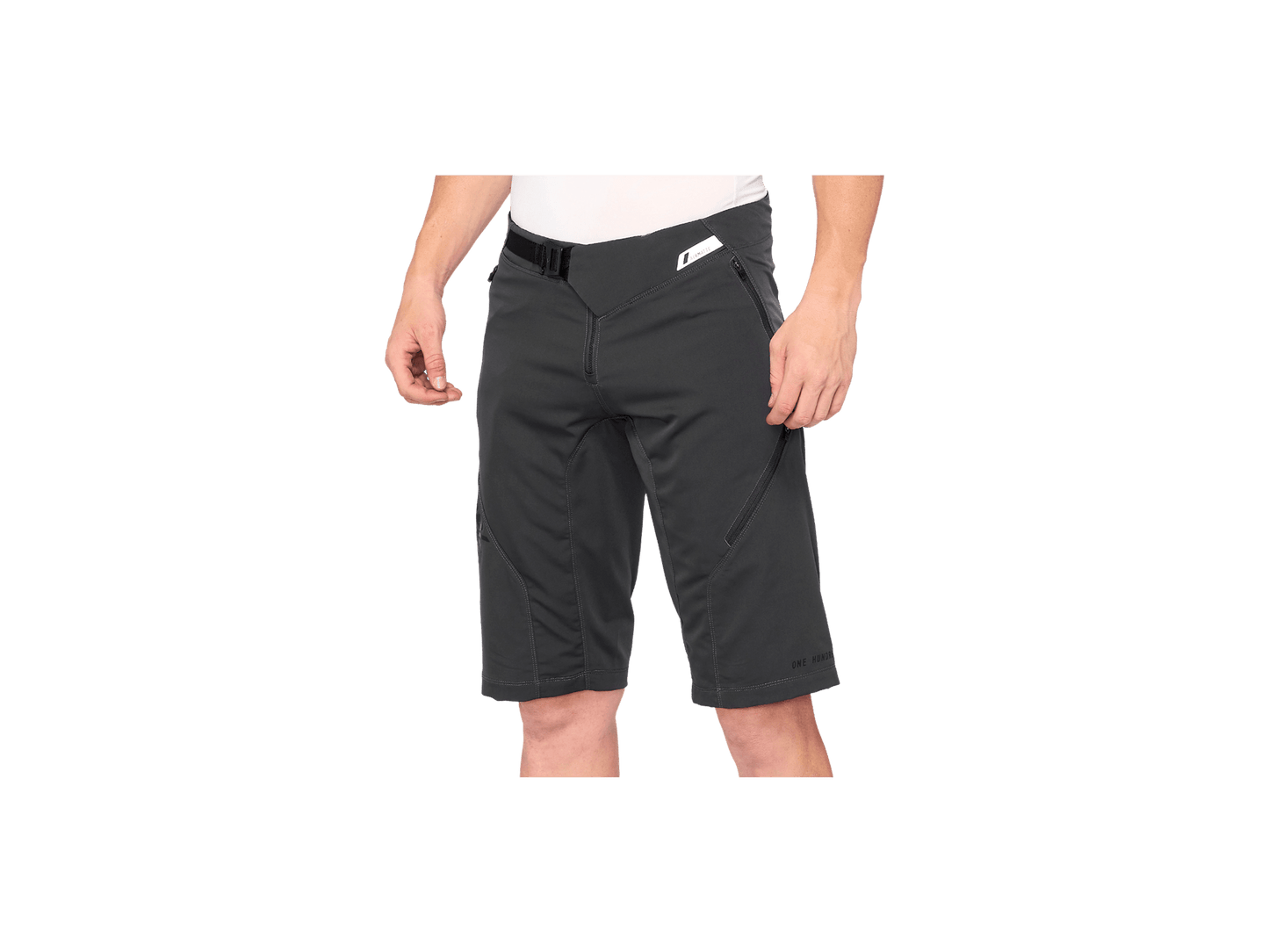 100% Airmatic Men's Short Grey/Black 30