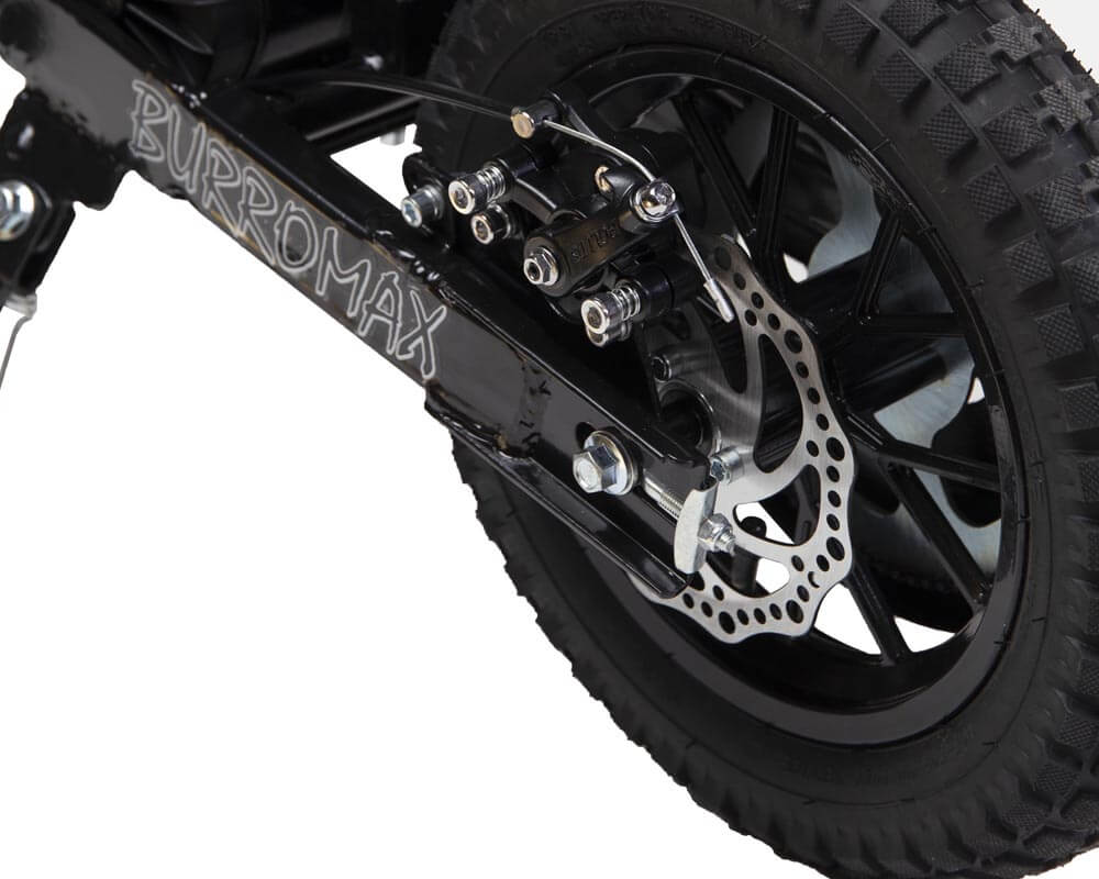 Burromax Electric Mini Bike, TT750R - White Carbon Fiber
