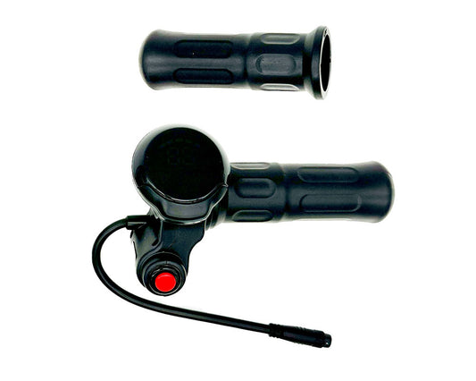 Burromax Throttle Control, Hi/Lo Switch, Full Length Grip Set (Part #19071) Fits TT1000R