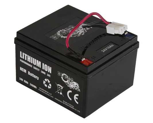 Burromax Battery, 24v 11.6ah 30a, Lithium Ion, BMS (Part #19901) Fits TT350R