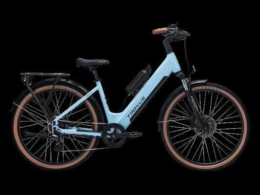 Troxus Trax LT 27.5" (M) - Capri Blue E-Bike Troxus