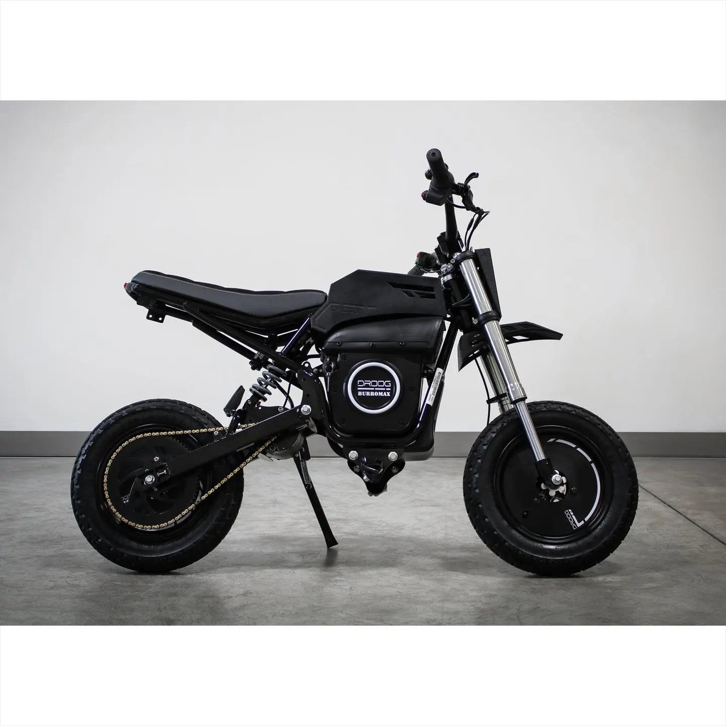 Burromax Electric Mini Bike, TT1600R - Droog Full Build Kit Burromax