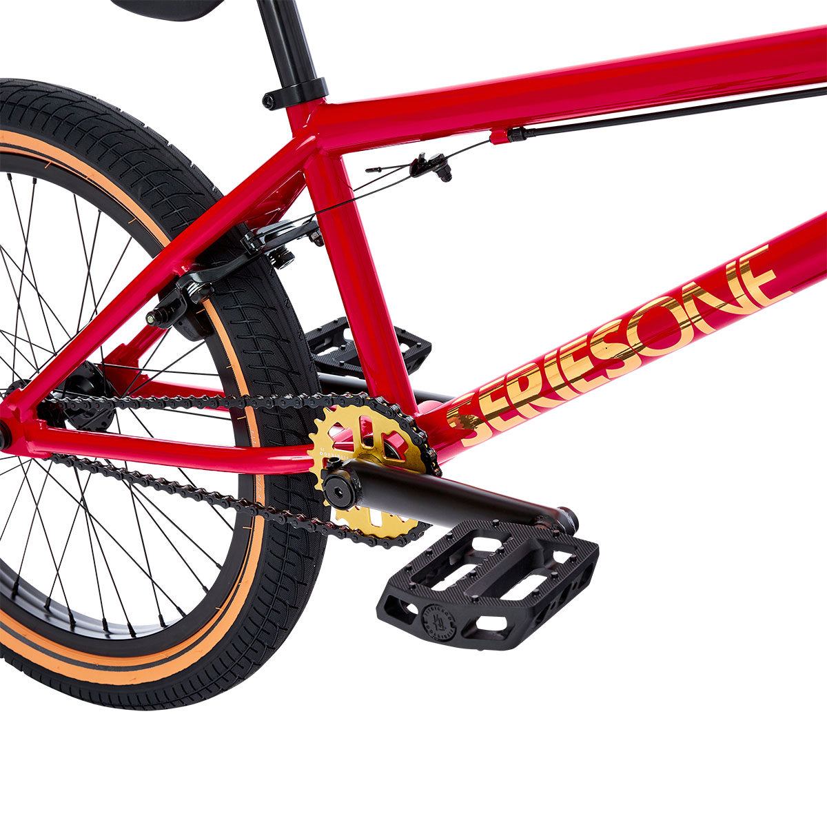 Fit Bike Co. 20" Series One 20.25" tt (SM) Complete Gloss Red