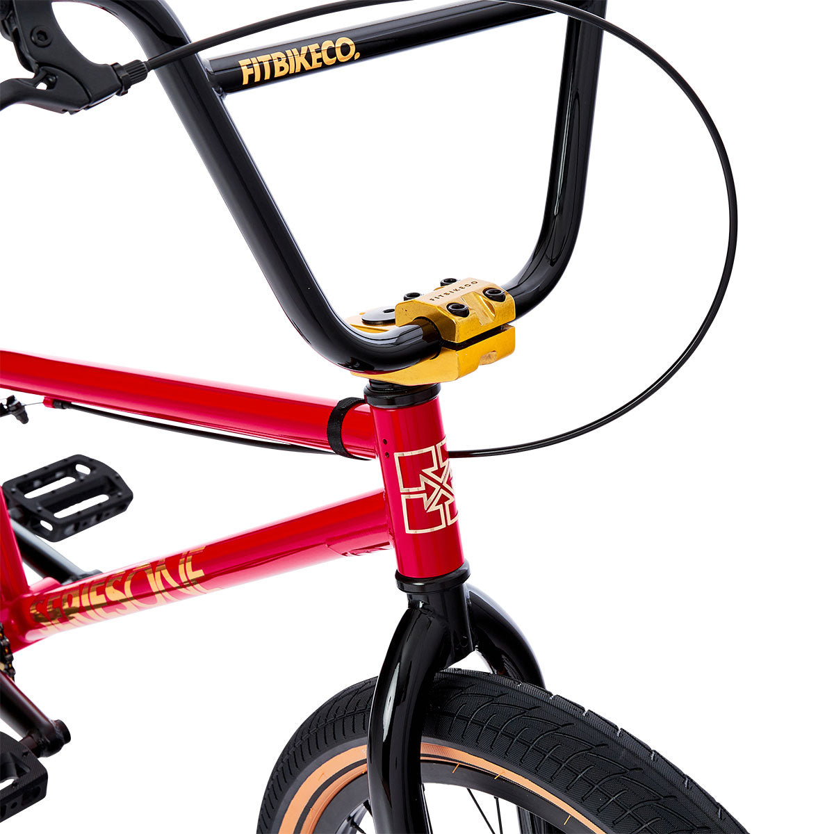 Fit Bike Co. 20" Series One 20.25" tt (SM) Complete Gloss Red