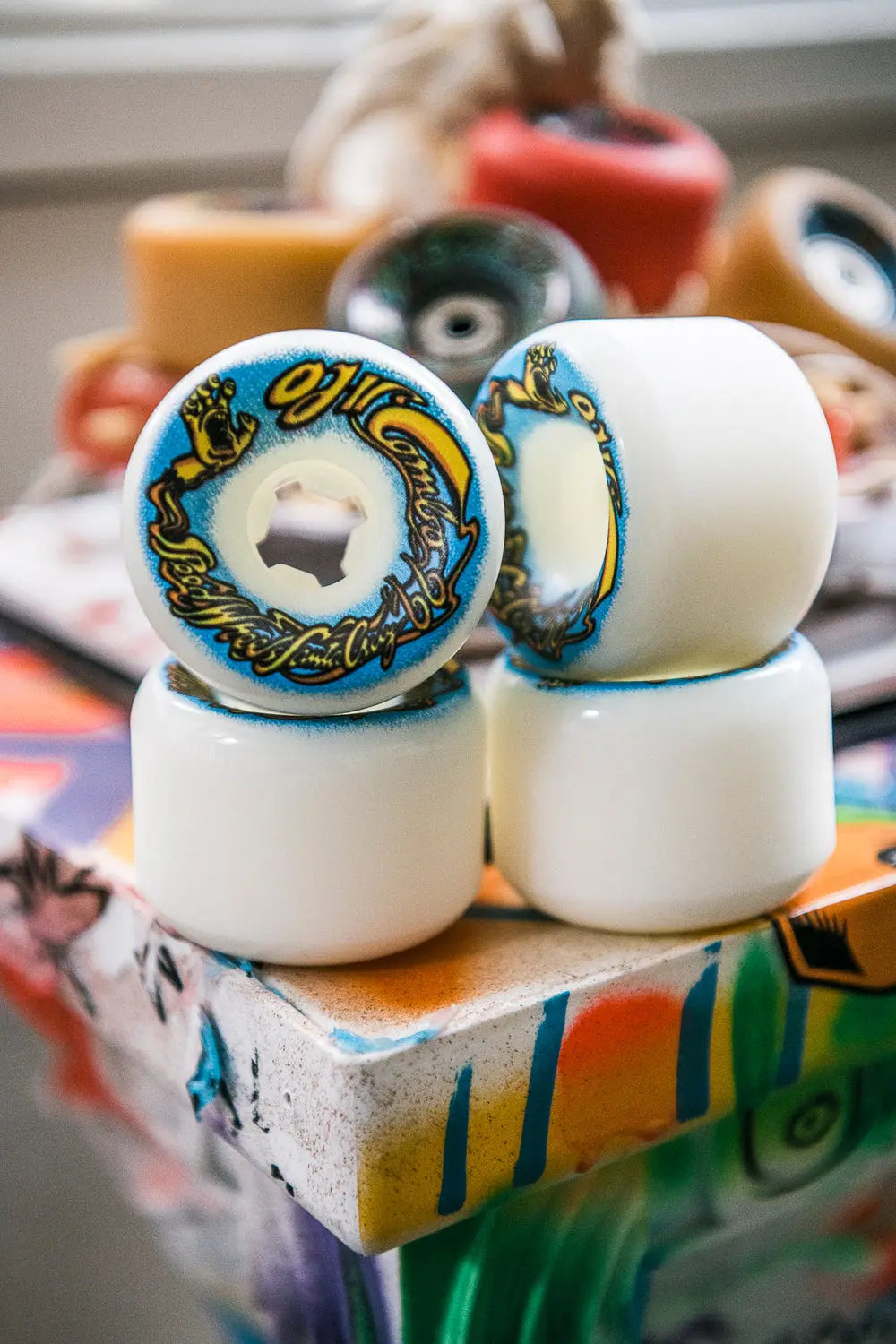 OJ II Original White Combo Skateboard Wheels 60mm (95A) BIKEFACTORY Hawaii