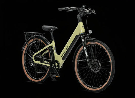 Troxus Trax LT 27.5" (Small) - Yellow E-Bike Troxus