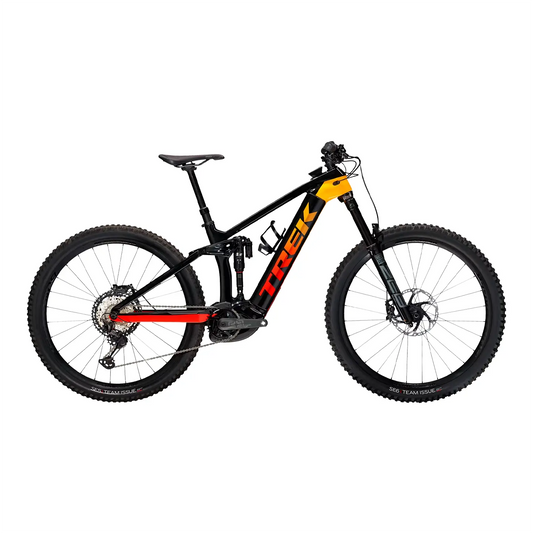 Trek Rail 9.8 XT Gen 3 Lg Trek Black/Marigold to Red Fade