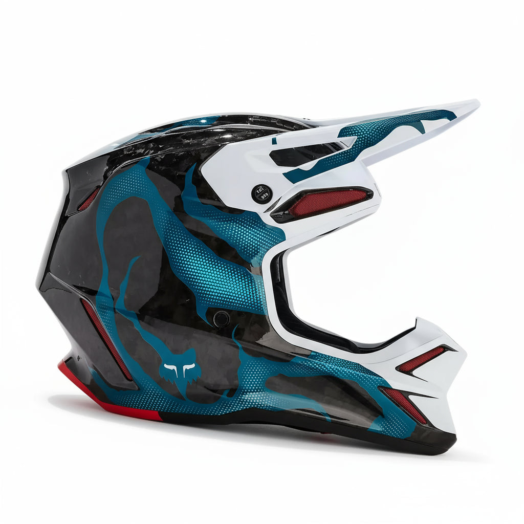 Fox Racing V3 RS Multi Withered Helmet Large