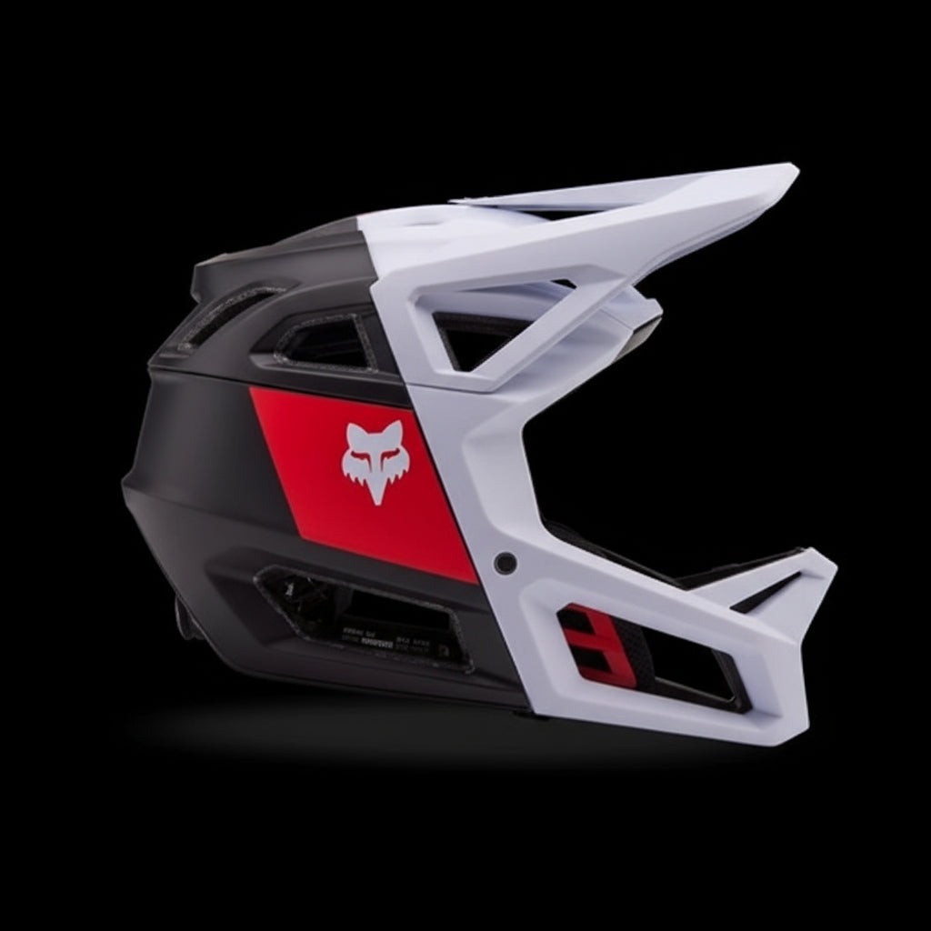 Fox Racing Proframe RS Nuf Helmet, White - Large