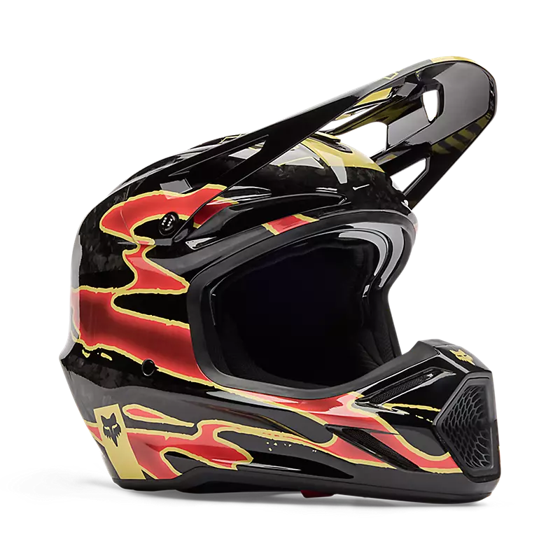 Fox Racing V3 RS Inning Full-Face Helmet Black