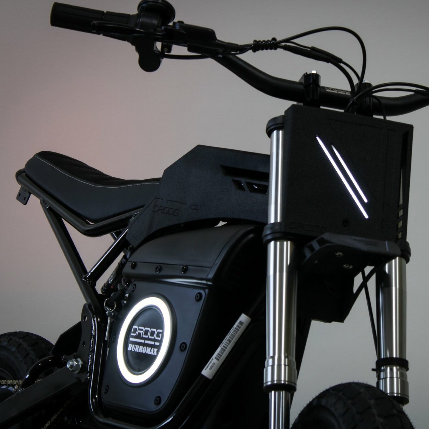 Burromax Electric Mini Bike, TT1600R - Droog Full Build Kit