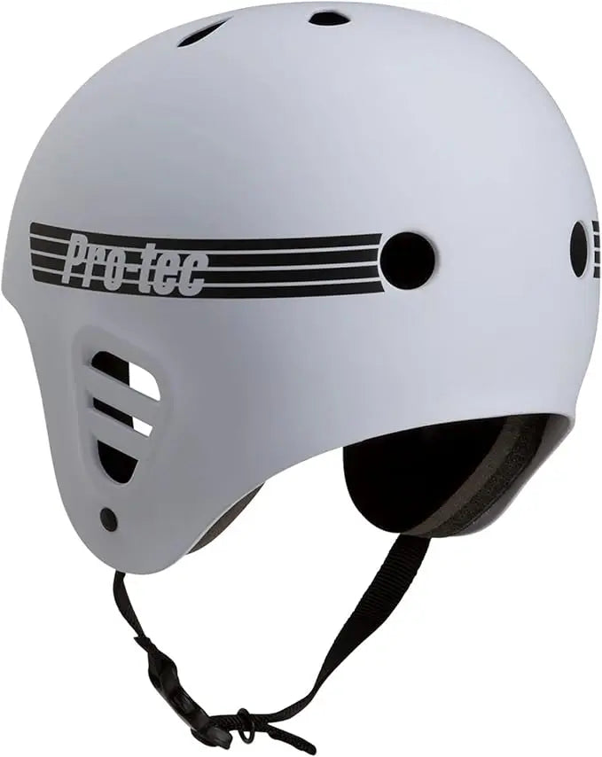 Pro-Tec Full Cut Skate Helmet Matte White Small BIKEFACTORY Hawaii
