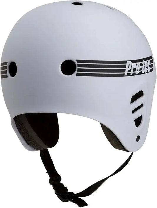 Pro-Tec Full Cut Skate Helmet Matte White Small BIKEFACTORY Hawaii