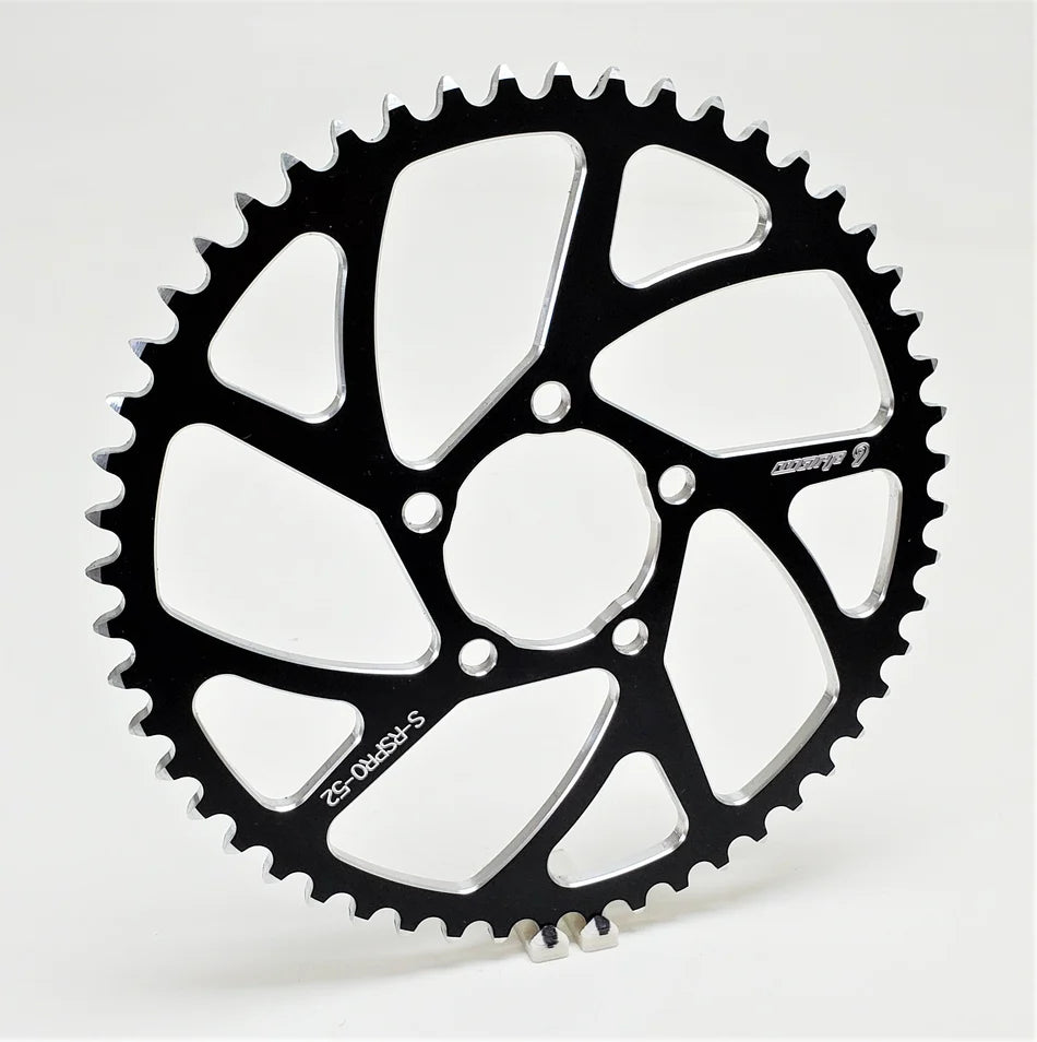 Warp 9 Sprocket for Surron - 52T in Black