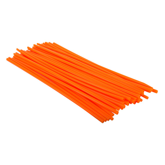 Black Ops Plastic Spoke Covers 300mm 36 pcs Neon Orange