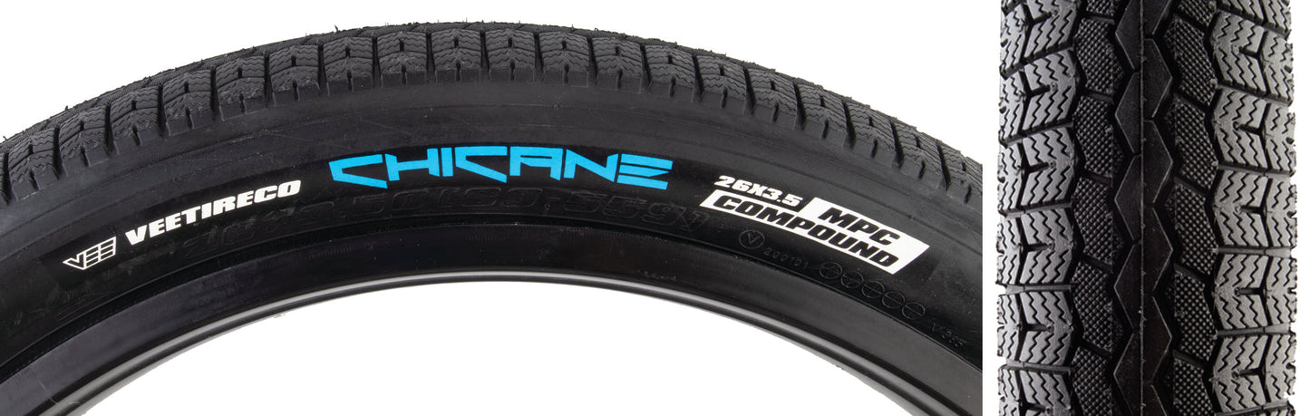 Vee Tire Co. x SE Bikes Chicane Tire Black 26x3.5" BIKEFACTORY Hawaii