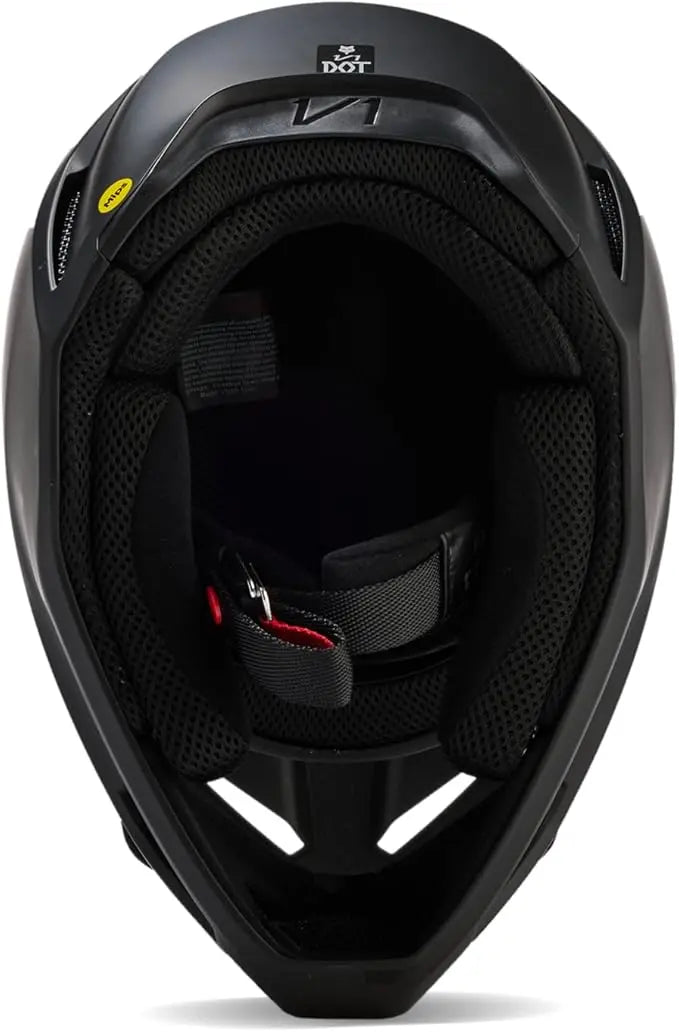 Fox Racing Youth V1 Full-Face Helmet Matte Black Fox Racing