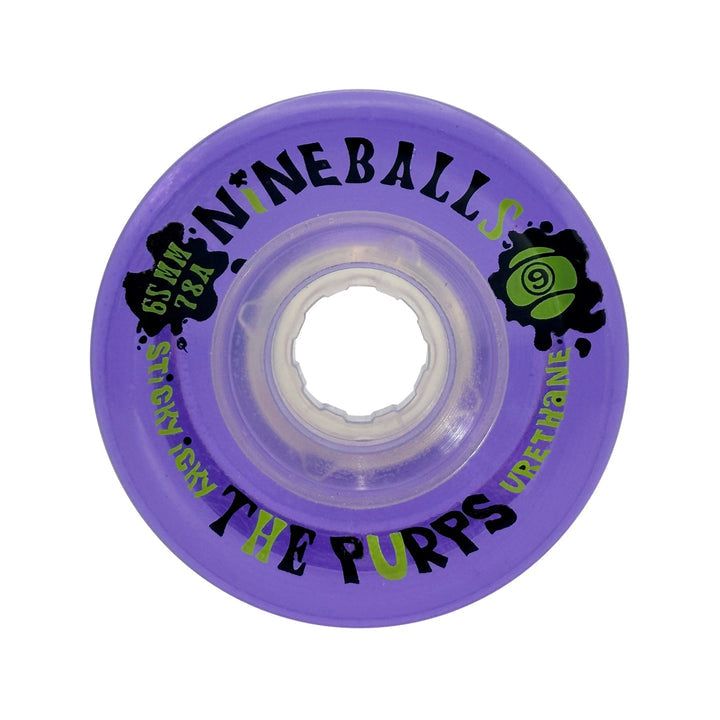 Sector 9 Nineball 65mm 78a Wheels Purple Sector 9