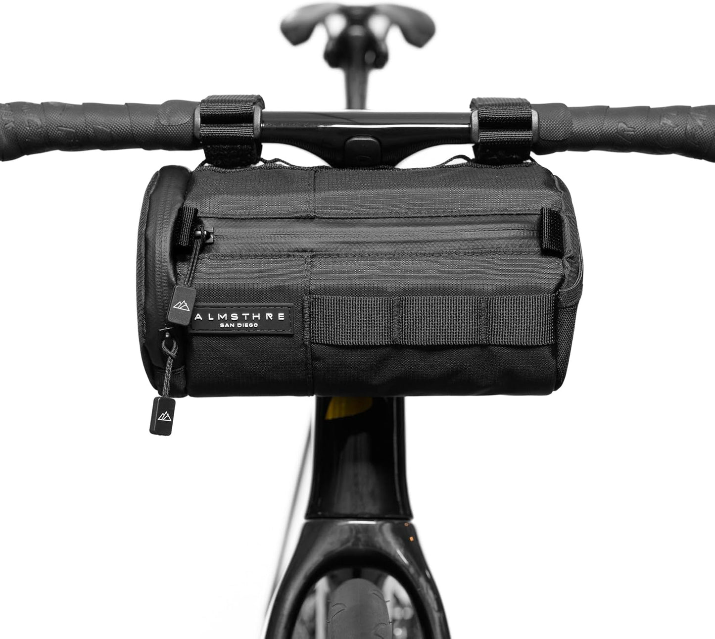 Almsthre Signature Handlebar Bag Midnight Black BIKEFACTORY HAWAII