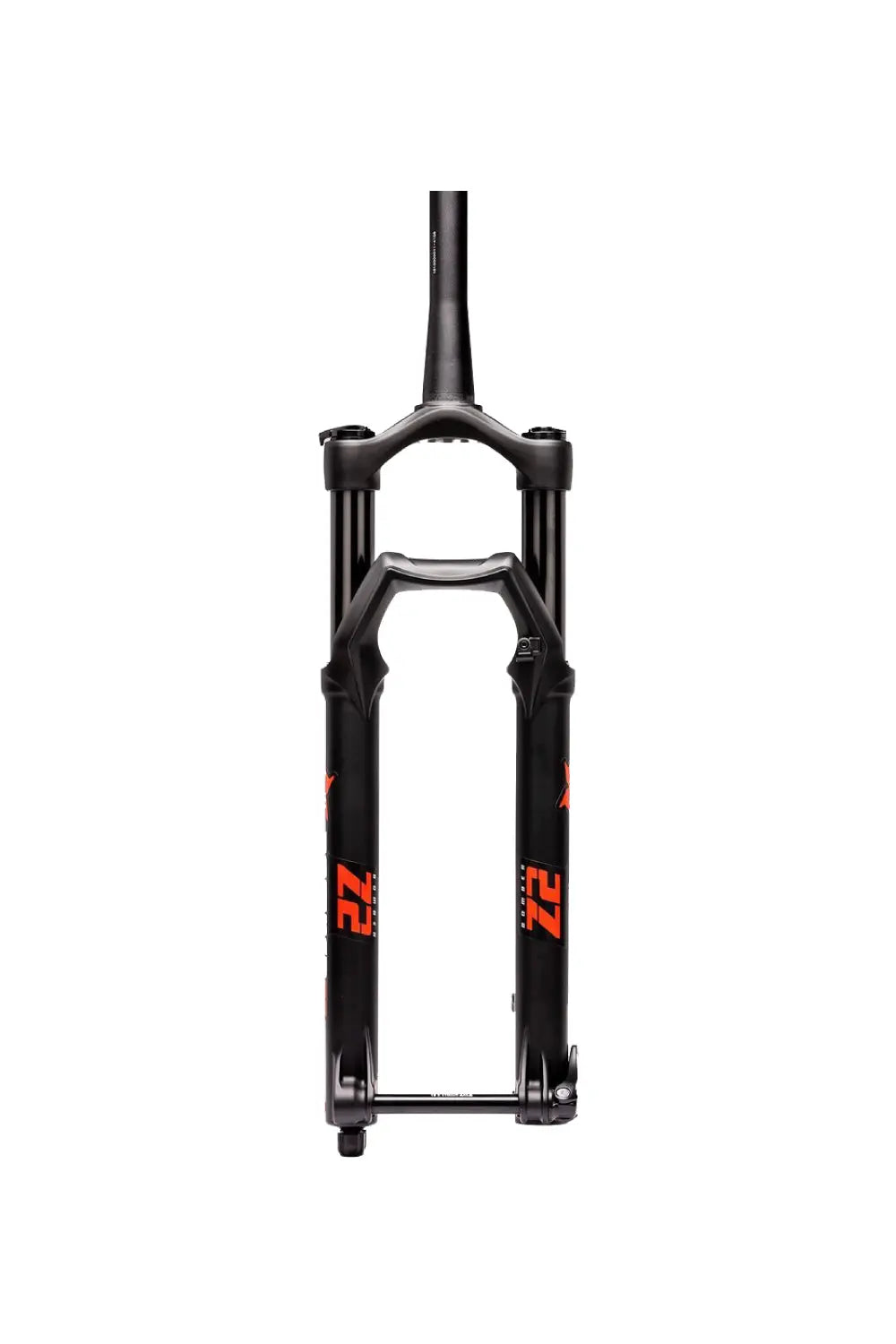 Marzocchi Bomber Z2 Suspension Fork: 29", 100mm, Rail Damper, 15 x 110mm, 44mm Offset, Matte Black Marzocchi