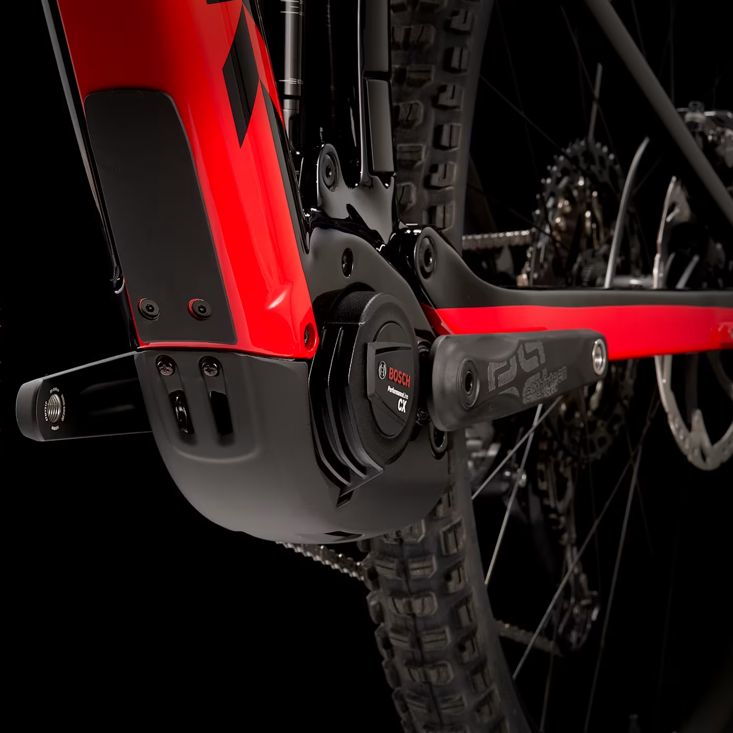 Trek Rail 9.8 XT Gen 3 Lg Trek Black/Marigold to Red Fade