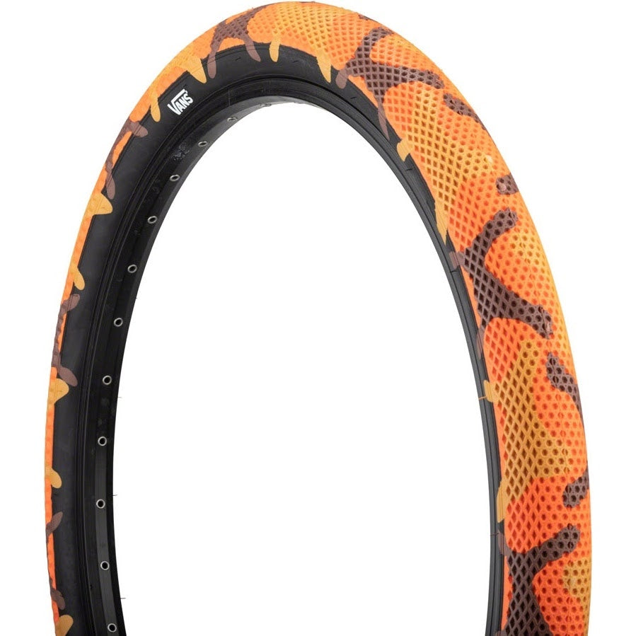 Cult Vans Collab Juvenile 14" x 2.125" Tire Orange Camo w/Black Sidewall