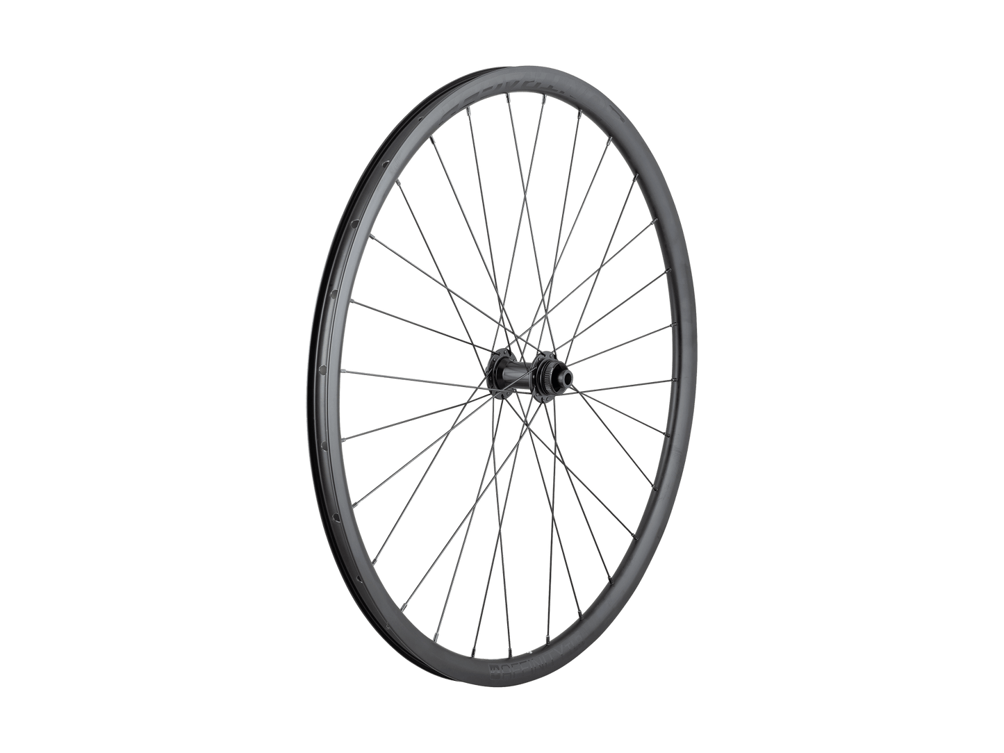 Bontrager Affinity TLR Centerlock Disc 28H 700c Front Wheel, Black