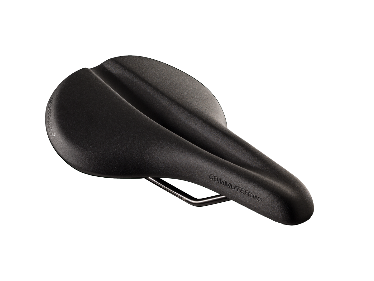 Bontrager Commuter Comp Saddle 165mm Black