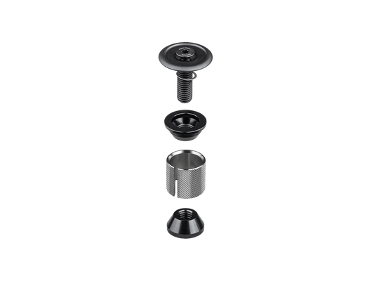 Bontrager Headset Expander Plug & Top Cap Black