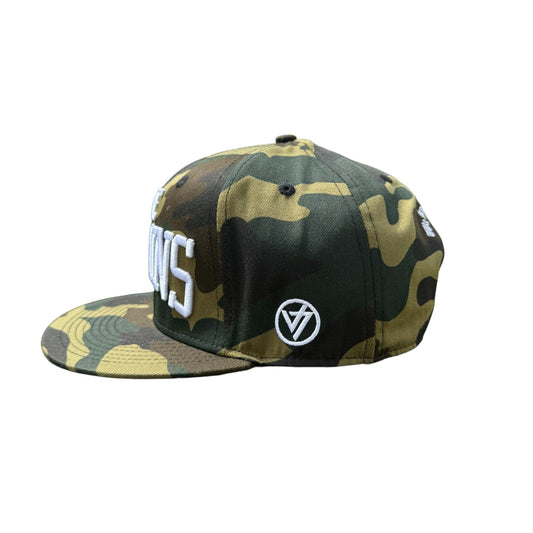 The Villains Camo / White Snapback The Villains