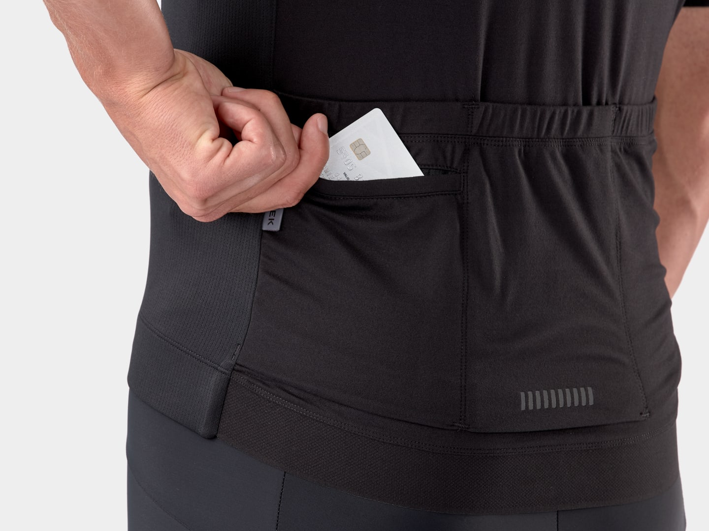 Trek Circuit Cycling Jersey - Black (L) Trek Bicycle Corporation