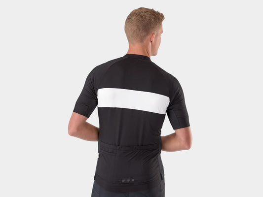 Trek Circuit LTD Cycling Jersey - Black/White (L) Trek Bicycle Corporation