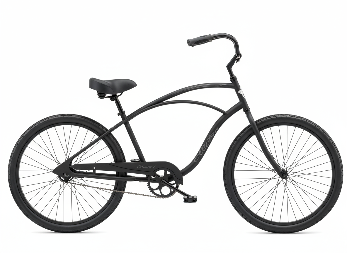 Electra Cruiser 1 24" Mens Matte Black