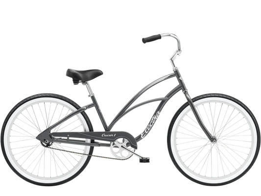 Electra Cruiser 1 26" Step Thru Seal Grey ELECTRA