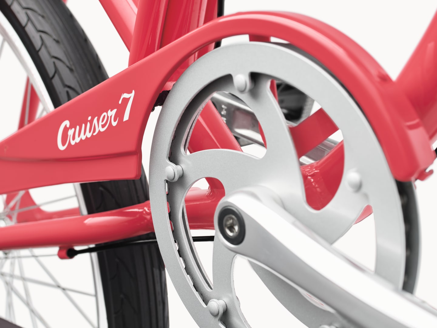 Electra Cruiser 7D Step-Thru 26" wheel Hibiscus