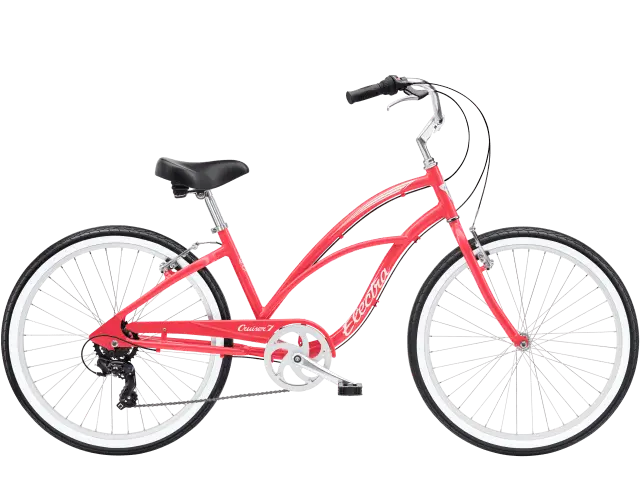 Electra Cruiser 7D Step-Thru 26" wheel Hibiscus