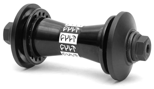 Cult Crew Front Hub 36H (with Guards) - Black Cult Bikes