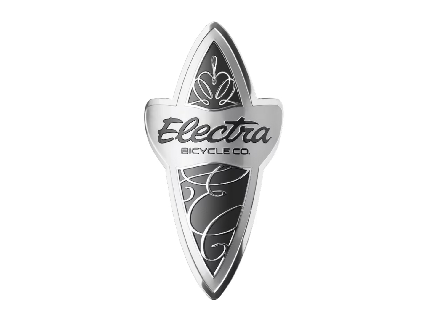 Electra Headtube Badge Silver ELECTRA