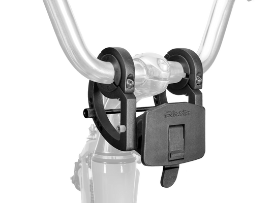 Electra Quick Release Basket Bracket & Mount 2.0 Silver/Black ELECTRA