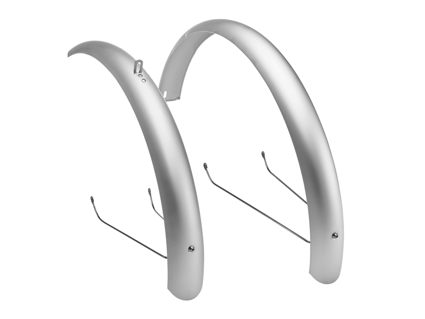 Electra Townie Original 24" Aluminum Fender Set Matte Silver