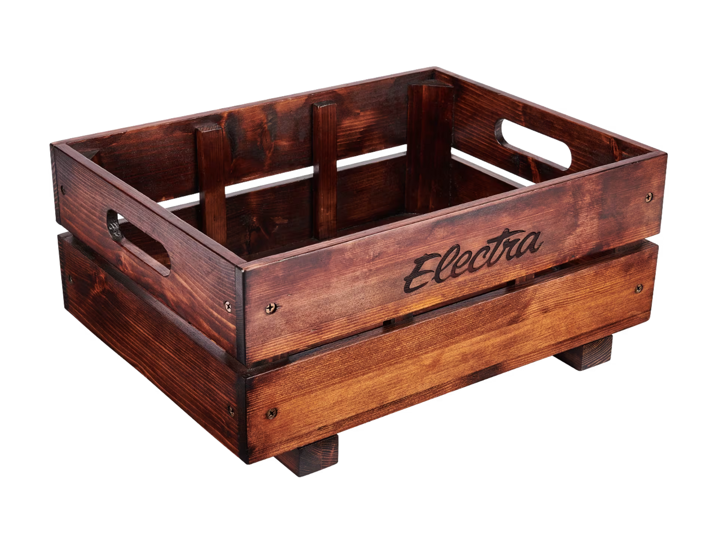 Electra Wooden Rear Bike Crate Brown