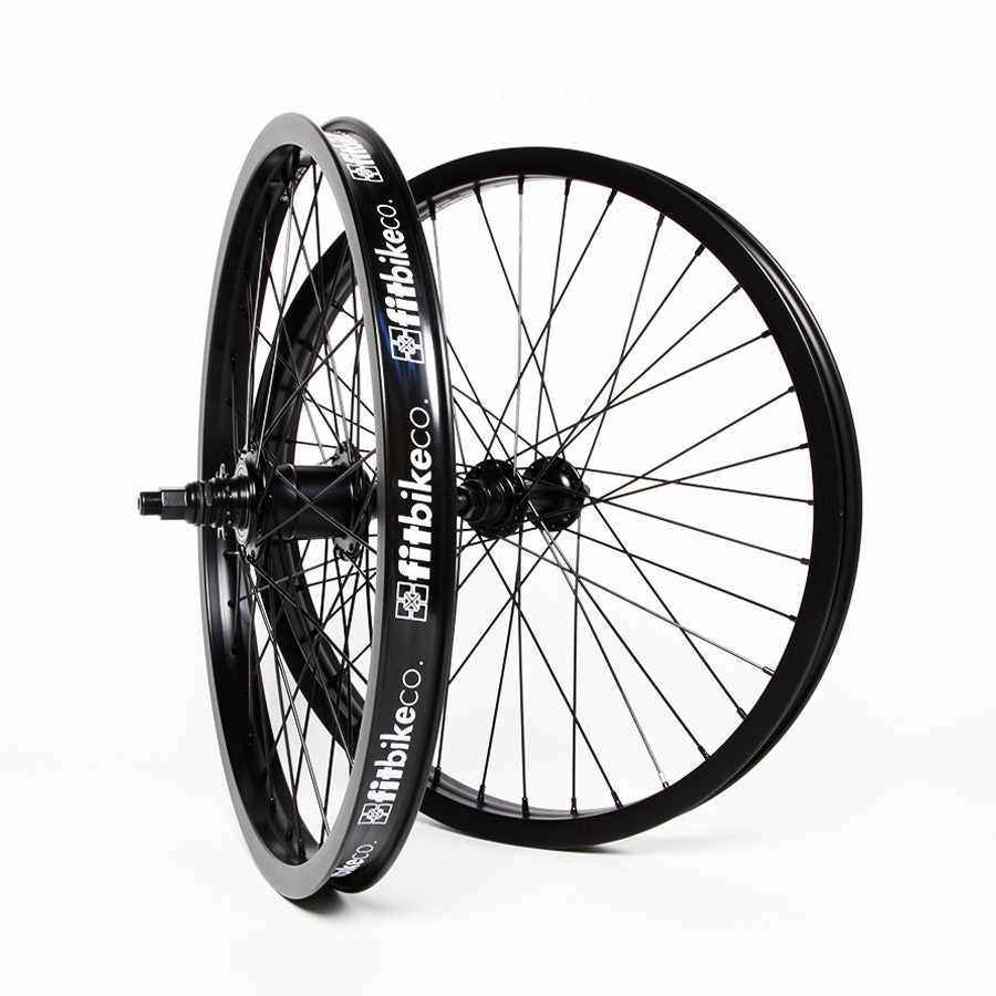 Fit Bike Co. 20" Freecoaster Wheelset RHD 3/8"x14mm 9t Black