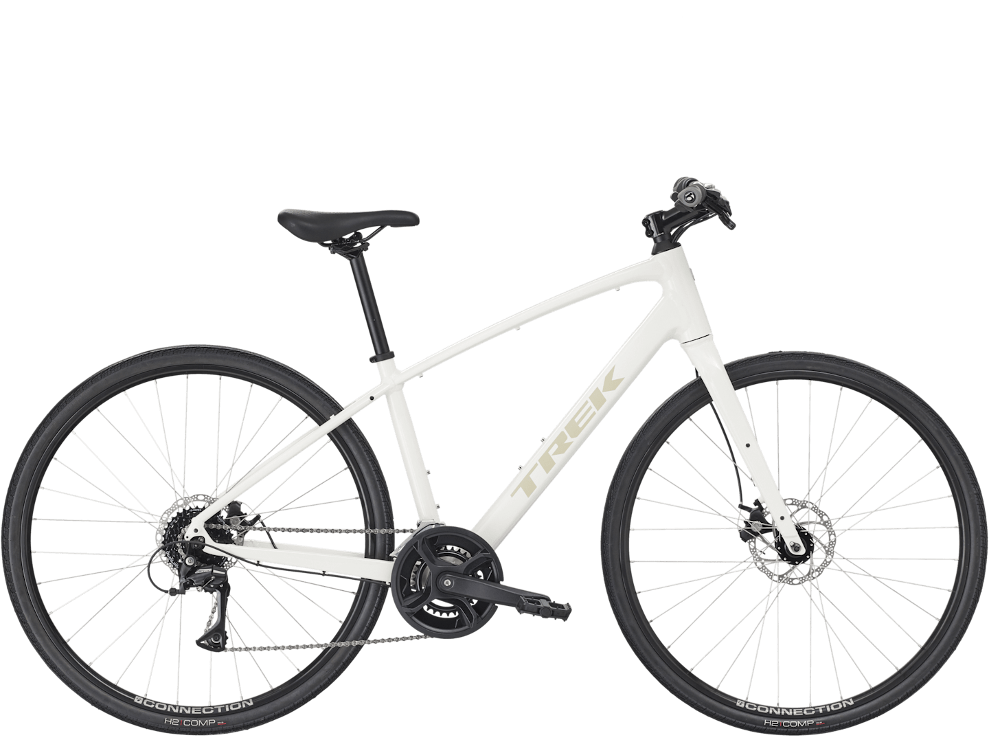 Trek FX 1 Stepover Gen 4 L Era White