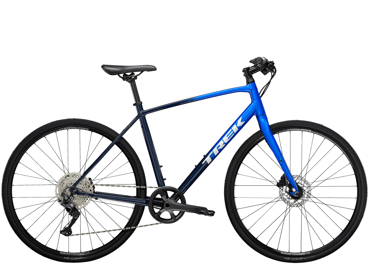 Trek FX 3 Disc Stagger S Alpine Blue to Deep Dark Blue Fade