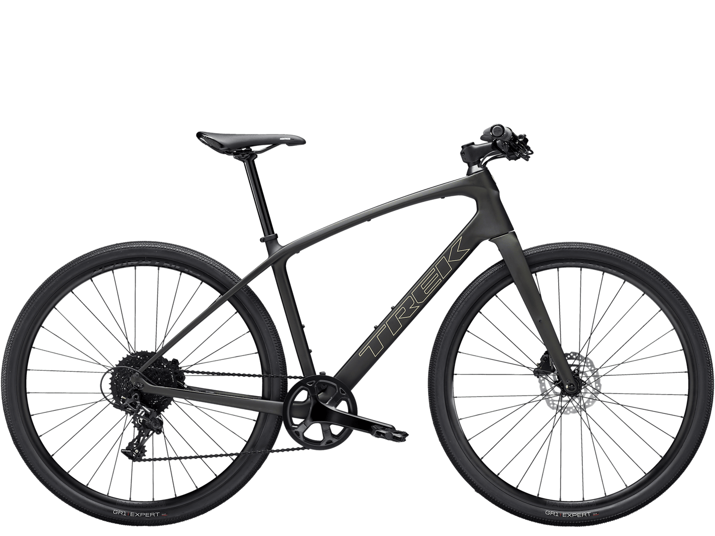 Trek FX Sport SL 5 L Matte Black Olive/Deep Smoke BIKEFACTORY HAWAII