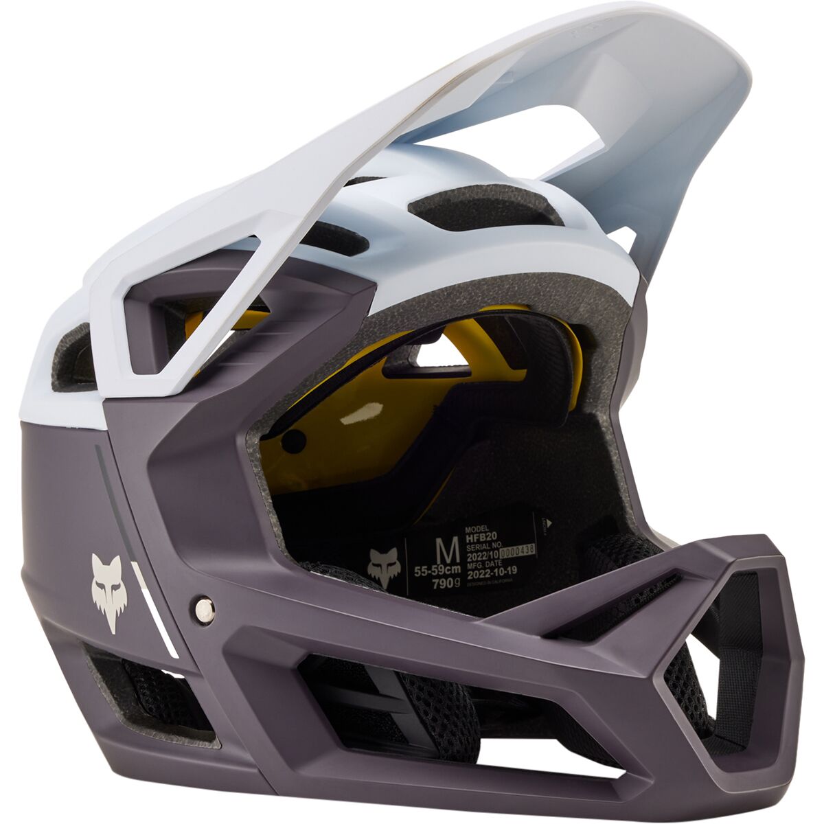 Fox Racing Proframe Clyzo Helmet - Purple, Small