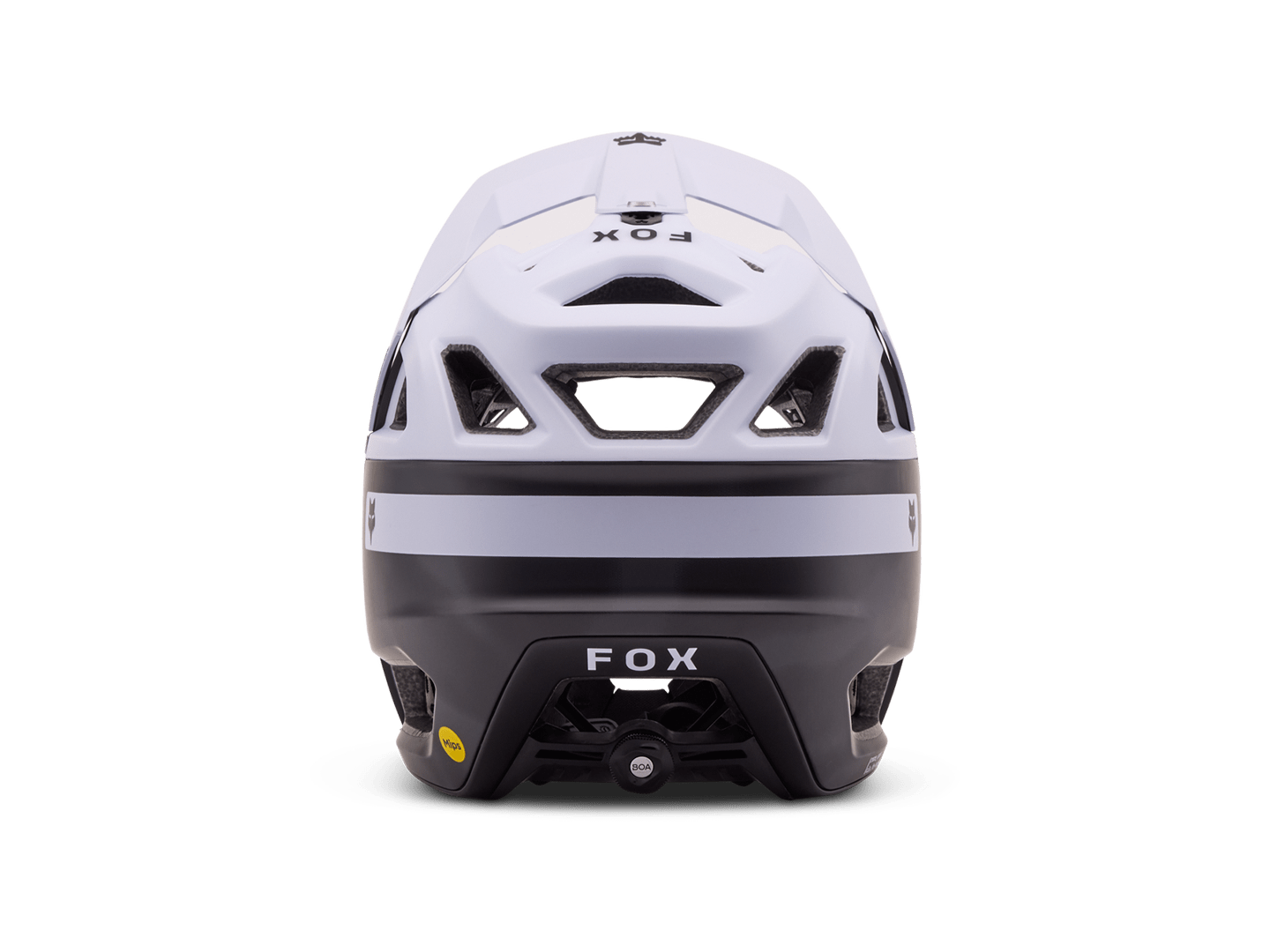 Fox Racing White Proframe RS Taunt Full-Face Helmet - Medium